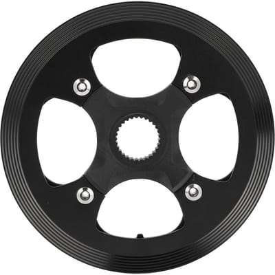 BF 02 Kettingblad Lichtgewicht 42T Crankstel Kettingblad Kettingwiel Voor BAFANG M420 M300 M200 M215 M410 black