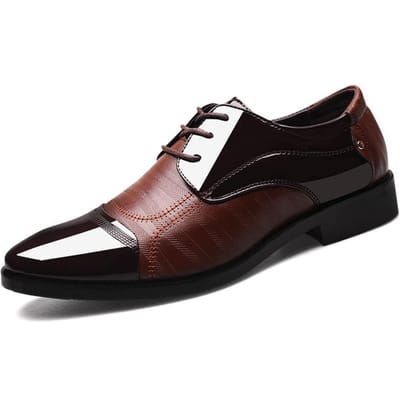 Nieuwe leren schoenen Heren Zakelijk Formele kleding Schoenen Grote maat Schoenen Mode Baita Bruiloftsschoenen 48