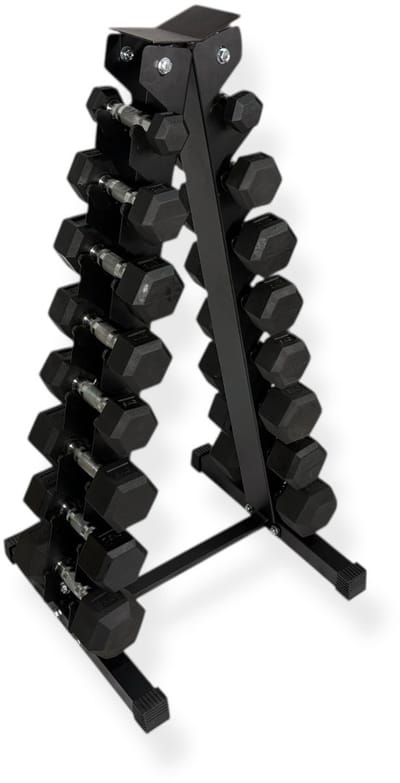 Padisport Dumbell Toren 16 Dumbells - Dumbell Rek - Halter Rek - Dumbell Toren - Dumbell Opbergrek