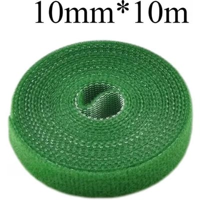 1 Rol Plant Klimplant Bindklittenband, Groene Plant Tuinieren Zelfklevende Kabelbinders, Gebonden Bloembevestiging Artifact Kabelbinders 1 Roll groen