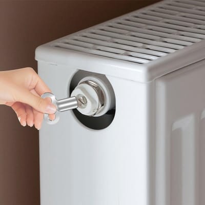 Metalen Driehoekige Radiator Ontluchtingssleutel - Geschikt voor Diverse Verwarmingssystemen