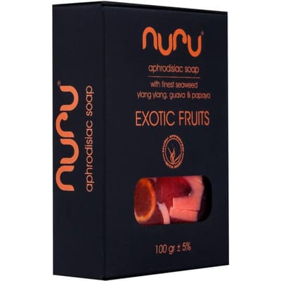 Nuru - Savon Aphrodisiaque aux Fruits Exotiques 100 g