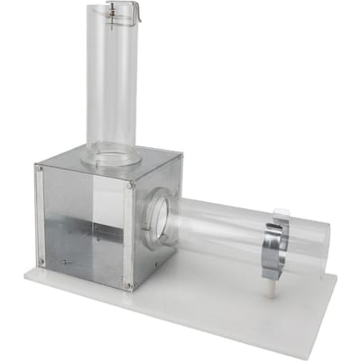 Boîte de démonstration de formation du vent Matériel d'expérimentation physique Instrument d'enseignement