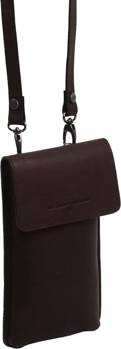The Chesterfield Brand Schoudertas Andrea Crossover Bag Brown Bruine