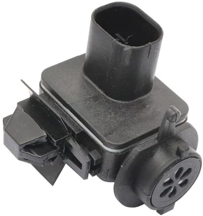 Luchtkwaliteitssensor - Ventilatiesysteem Sensor - Voertuigonderhoud - Stabiele 12V Werking - 15x10x3 cm - Zwart