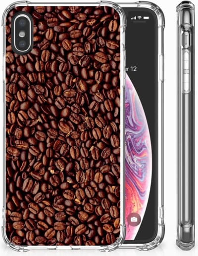 Apple iPhone X | Xs Beschermhoes Koffiebonen
