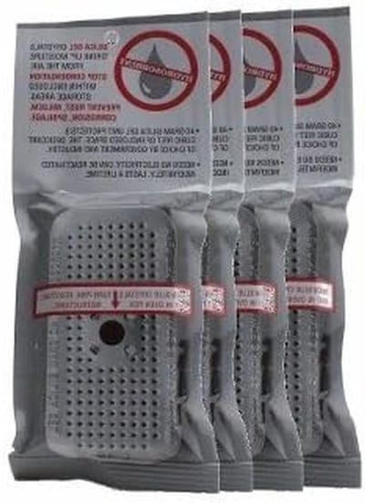 Silicagel Ontvochtiger - Vochtvreter Pakket - Bescherming Opslag - Indicator Verkleuring - 40 Gram 4 Stuks - Grijs