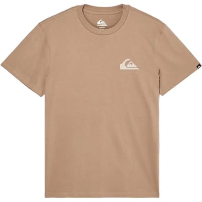 Quiksilver Evo Mini Logo T-shirt Met Korte Mouwen Bruin L Man