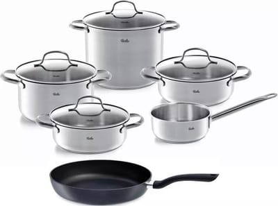 Fissler San Francisco Pannenset met Cenit Koekenpan - 6-delig