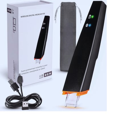 Air Bluetooth-Scannerpen Met OCR -Tekstvertaling En Spraakweergave – Innovatief En Handig Voor Snel Scannen En Vertalen