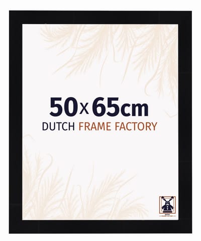 Fotolijst 50x65 cm - MDF - Zwart Hoogglans - Praag
