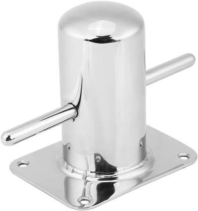 RVS Boot Samson Post Cross Bollard Mooring Bit voor Maritiem Gebruik - 120mm x 90mm, Duurzaam en Robuust