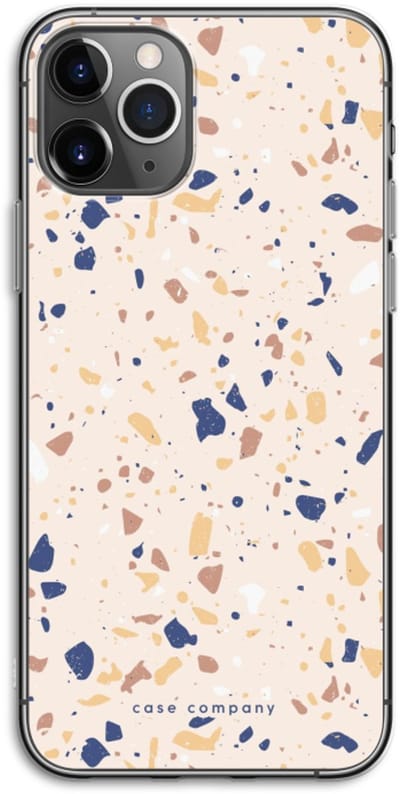 Case Company® - Hoesje geschikt voor iPhone 11 Pro hoesje - Terrazzo N°23 - Soft Cover Telefoonhoesje - Bescherming aan alle Kanten en Schermrand