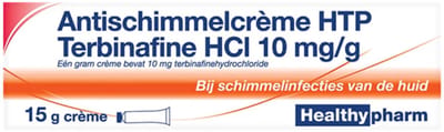 Healthypharm Antischimmelcrème HTP Terbinafine HCl 10mg/g Crème - 1 x 15 gr