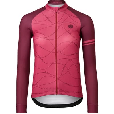 AGU Velo Wave Fietsshirt Lange Mouwen Essential Dames - Rusty Pink - L
