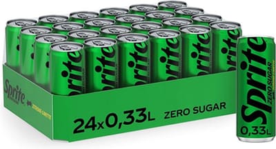Sprite - Zero Sugar - Blik - 24 x 330 ml
