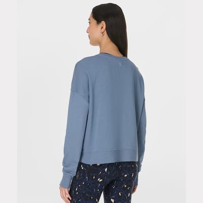 Sweaty Betty Sweaty Betty After Class Crop Sweatshirt - Maat XXL