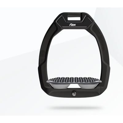 Veiligheids stijgbeugels Endurance Zwart/Grijs/Grijs Flex-On Safe-On