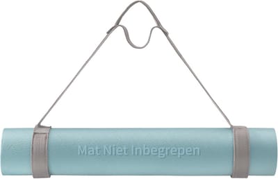 Verstelbare Yogamat Draagriem met Klittebandsluiting - Ideaal voor het Opbergen en Draaggemak van Alle Maten Yogamatten