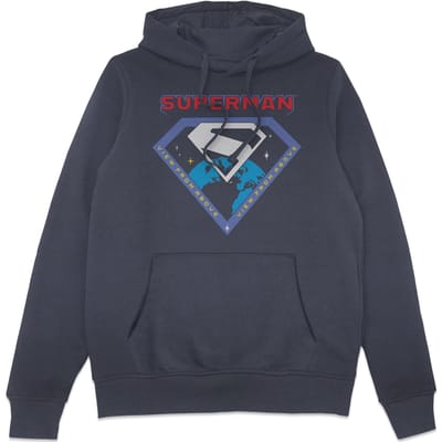 DC Comics Superman Badge Hoodie - Navy - S