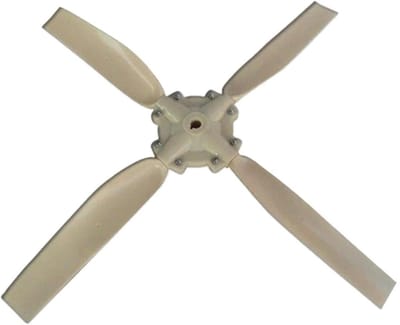 Koelventilator Bladen - Ventilator Onderdeel - Koeltoren Onderhoud - Kunststof Materiaal - Eén Maat - Zwart