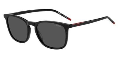 Hugo HG 1399/S BLACK/GREY 53/18/145 Herrenbrillen Zonnebrillen