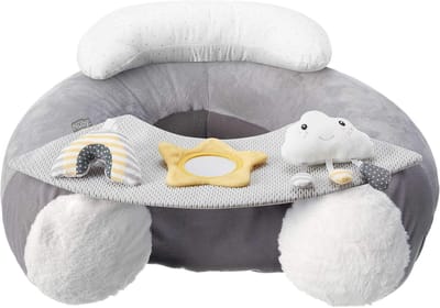 Nûby - Opblaasbaar Zitkussen Wolk & Ster met Speeltafel - 6m+