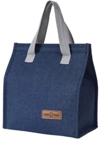 Koeltas Lunchtas - Termische Isolatie - Premium Kwaliteit - 6 Liter - Opvouwbaar Waterdicht Lekvrij - Lunchtas Dames Volwassenen Kinderen Heren - Geïsoleerde koeltassen - Blauw