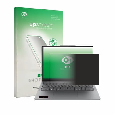 upscreen - privacy screenprotector voor Lenovo IdeaPad Slim 5i Gen 11 14" - Folie Beschermfolie Blauwlichtfilter