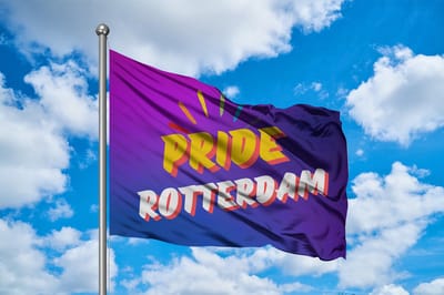 Pride Rotterdam Vlag - LGBTQ+ Pride Flag 150x100cm