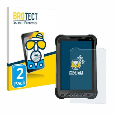 BROTECT - Screenprotector voor Unitech TB85 - Folie Beschermfolie matte 2 Stuks