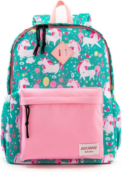 Kleine Rugzak voor Kinderen en Peuters - Kleuterschool en Schooltas met Borstband