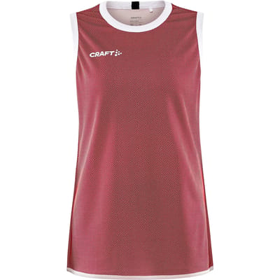 Craft Progress Reversible Basket Singlet W 1911110 - Bright Red/White - XS