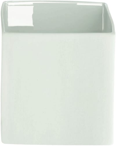 ASA Selection Cube Blue bloempot, bloemenvaas, bloembak, pot, decoratie, keramiek, mint, 9 cm, 46012108