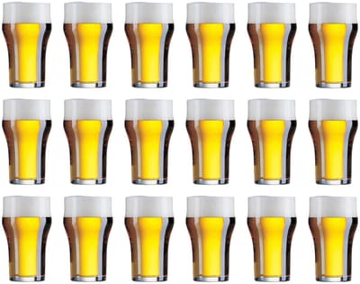 Cookinglife Engelse Bierglazen Nonic 340 ml - 18 stuks