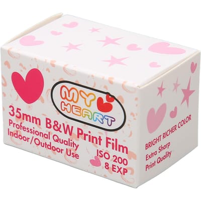 35mm Zwart-wit Printfilm ISO 200 HD Camera Zwart-wit Negatief Film voor 135 Camera's 18