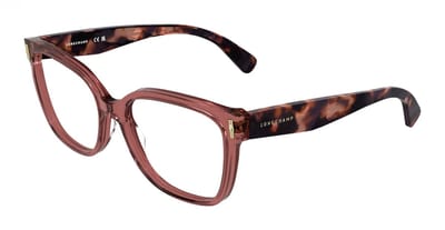 Longchamp LO2793 Transparent dark rose 54/17/140 WOMAN Brilmonturen