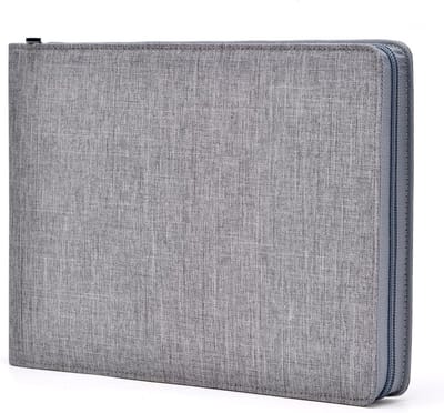 Premium Waterdichte Canvas Pennen Organizer met Individuele Sluiting en Opbergruimte voor Meerdere Pennen
