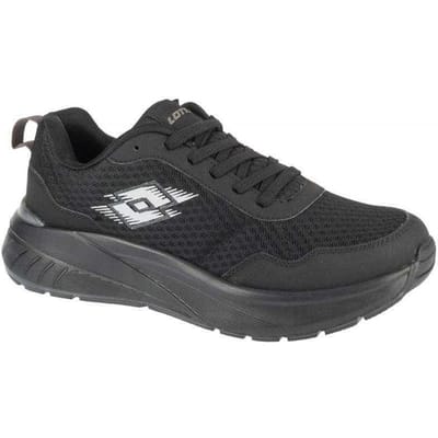 Lotto Heren Dynativ OC Logo Trainers (Zwart)