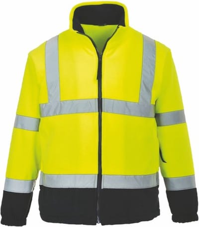 Fleece Reflecterend Tweekleuren Hi-Vis F301 Blauw/geel Portwest | maat m