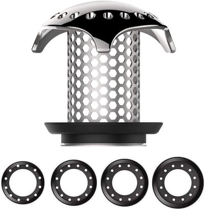 TOVBMUP Afvoer Ontstopper - Ontstopper - Haarvanger - Haarfilter - Anti-Verstoppingen - Gootsteen Zeef - Haarfilter - RVS - 1,25"~2,0"