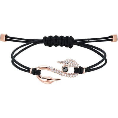 Swarovski Power Collectie Klassieke Zwaan Armband Damesarmband Zwart 5551812 Box (Random Color) black