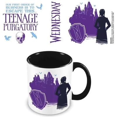 Netflix - Wednesday - Teenage Purgatory Mok 315ml