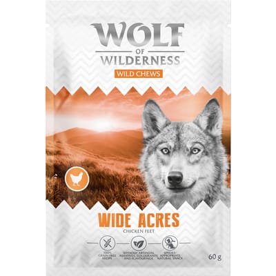 60g Wolf of wilderness kippenpootjes hondensnacks