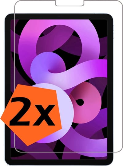 Screenprotector - 2 Stuks - Geschikt voor Apple iPad Air 6 (2024) - 13 inch - 6e Generatie - M2 - Extra Sterk - Gehard Glas - Beschermglas - Tempered Glass - Screen Protector