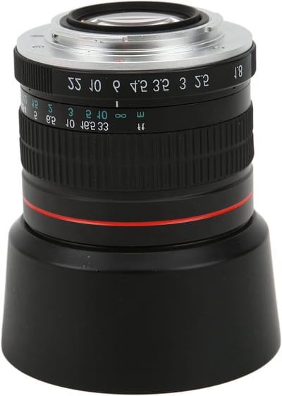 Telelens 85mm F1.8 met Autofocus voor Volle Beeldcamera's - Ideaal voor Portretfotografie en Creatieve Opnamen