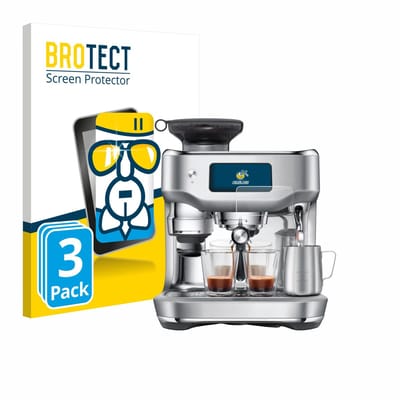 Screenprotector 3 Stuks voor Sage the Oracle Dual Boiler Beschermglas transparant