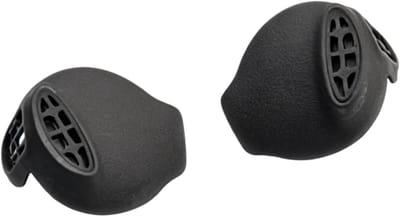 Motor Covers - Protectors Set - Motor Bescherming - Snel Bevestigingssysteem - 2 Stuks - Zwart