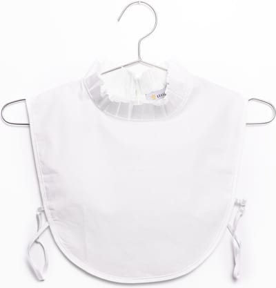 Kraagjeskopen.nl® - Los Kraagje Wit - High Quality Ruffle Kraagje - Blouse Kraagje Dames