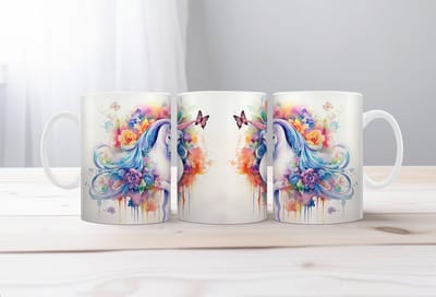 Auqarel koffiemok Unicorn 6